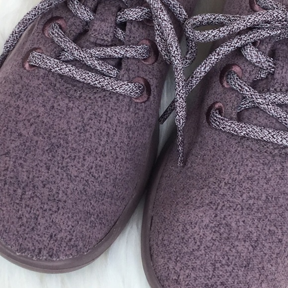 Allbirds mens kotare plum purple wool runners - Picture 5 of 8
